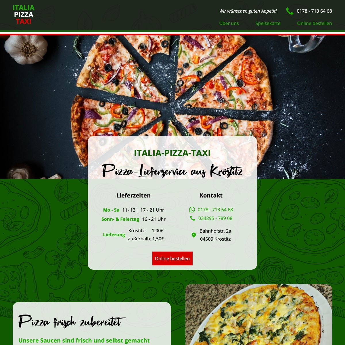 Homepage Referenz vom Webdesigner aus Leipzig: Podologie Michell