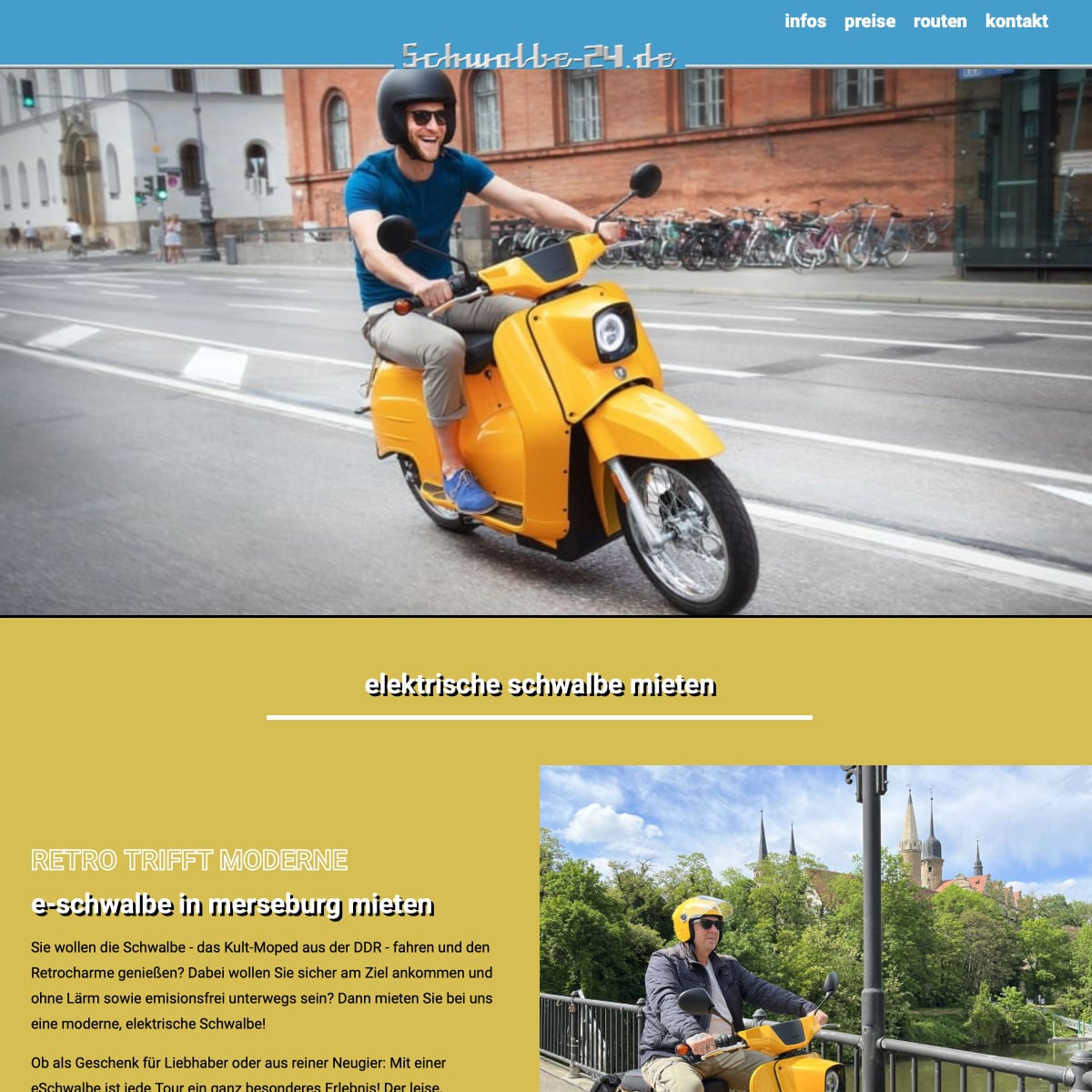 Homepage Referenz vom Webdesigner aus Leipzig: Schwalbe24